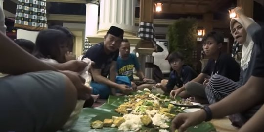 Sudah Kaya Raya, Ini Potret Sule dan Keluarga Makan Pakai Ikan Asin dan Sambal Terasi