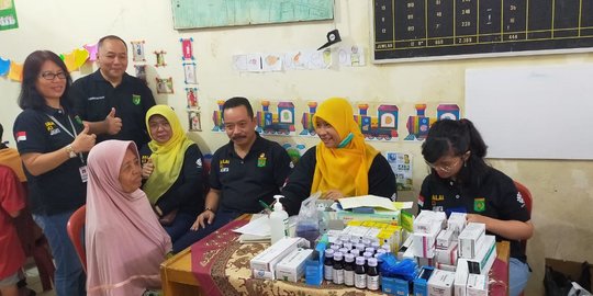 Setelah Banjir, Kejari Langsa Beri Pemeriksaan Kesehatan Gratis