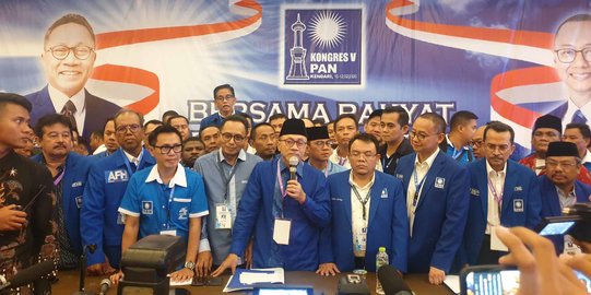 Tutup Kongres V PAN, Zulkifli Hasan Minta Maaf ke Amien Rais dan Keluarga