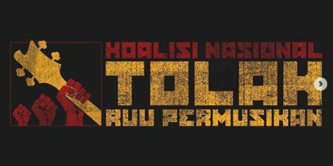 koalisi nasional tolak ruu permusikan