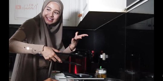 Laudya Cynthia Bella Ternyata Rajin Masak, Intip Potret Dapurnya yang Luas