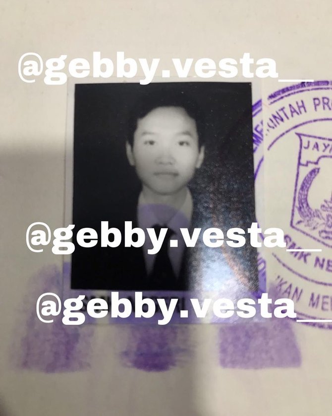 gebby vesta unggah foto lawas lucinta lunainstagram gebby vesta