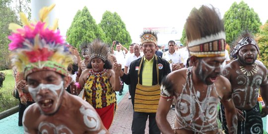 Menpora Cek Kesiapan PON 2020 di Papua