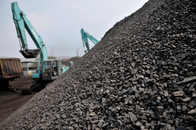 ekspor batu bara menurun