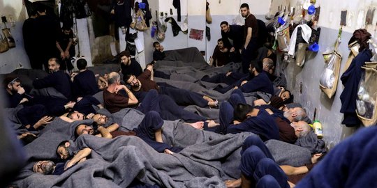 Begini Kondisi Tahanan ISIS di Penjara Suriah