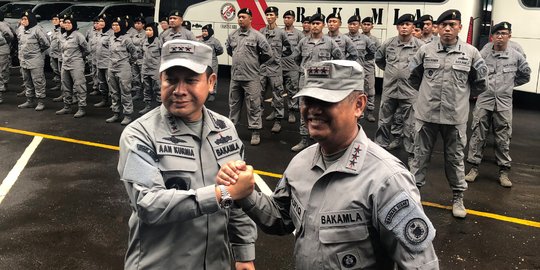 Serah Terima Jabatan Kepala Bakamla, Laksdya TNI Aan Kurnia Bersyukur