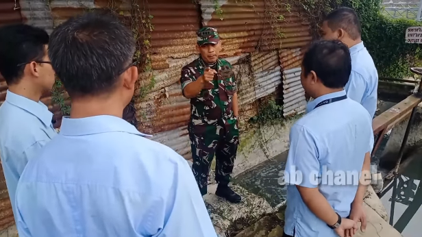 kolonel tni ngamuk lihat perusahaan bumn buang limbah sembarangan