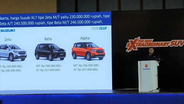 peluncuran global suzuki xl7 di jakarta