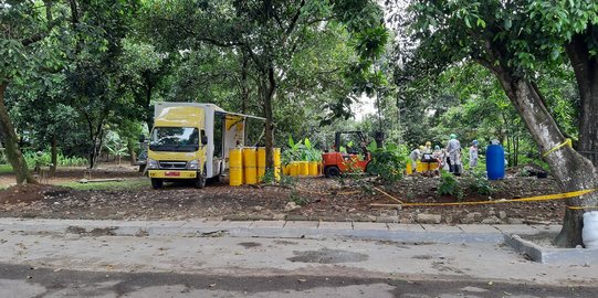 Batan dan Bapeten Bersihkan Area Terpapar Radioaktif di Setu Tangsel