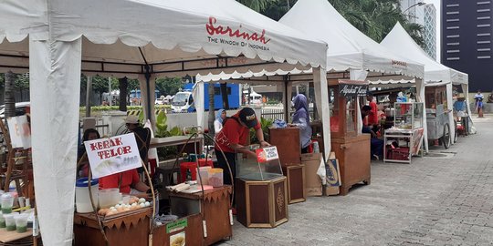 Pengunjung CFD Bisa Nikmati Kuliner Khas Indonesia di Depan Sarinah