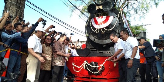 KA Uap Djoko Kendil Siap Ramaikan Jalanan Kota Solo