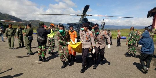 8 Jenazah Kecelakaan Heli MI 17 Diterbangkan ke Semarang dan Surabaya