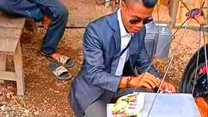 tukang bakso cuankie viral