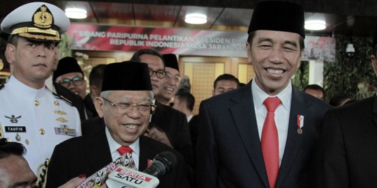 Istana Soal Kinerja Jokowi & Ma'ruf Selisih 20%: Super Team Dibangun Bukan Super Man