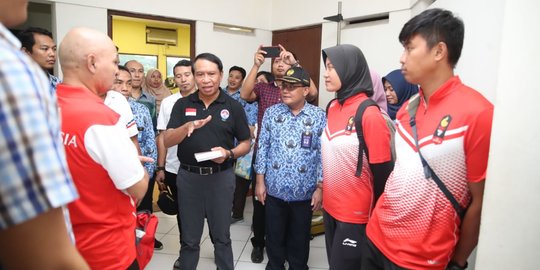 Datangi Surabaya, Menpora Ingin Buat Pusat Sport Science Nasional