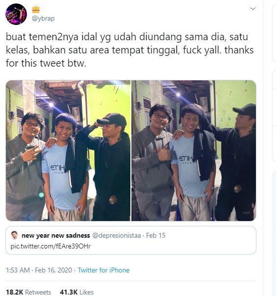 remaja ulang tahun