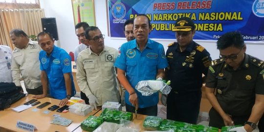 BNN Minta Hakim Hukum Mati Polisi di Bengkalis Otak Penyelundupan Narkoba