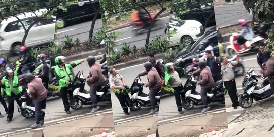 Cerita di Balik Video Viral Polisi Berjaket Ojek Online Tegur Pengendara Motor