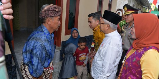 Wapres Tinjau Lokasi Rekonstruksi Bangunan Pasca-Gempa di NTB