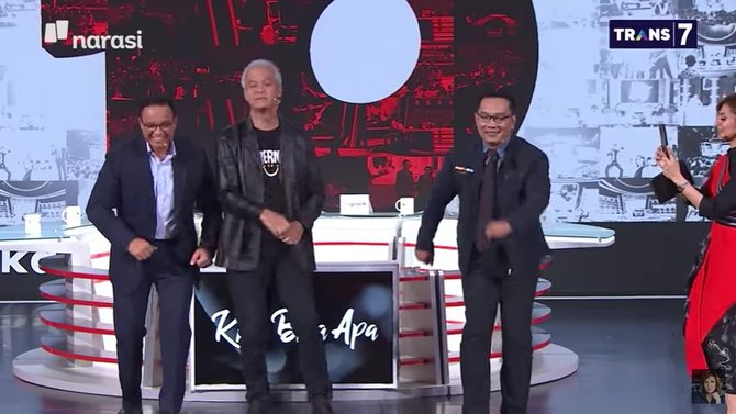 tiga gubernur main tik tok