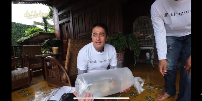 Dapat Hadiah Ikan Langka Berharga Puluhan Juta, Irfan Hakim Bingung