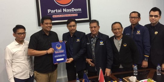 Bobby Nasution Resmi Diusung NasDem di Pilkada Medan