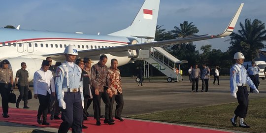 Di Riau, Jokowi akan Resmikan Pabrik hingga Tinjau Pembangunan Tol