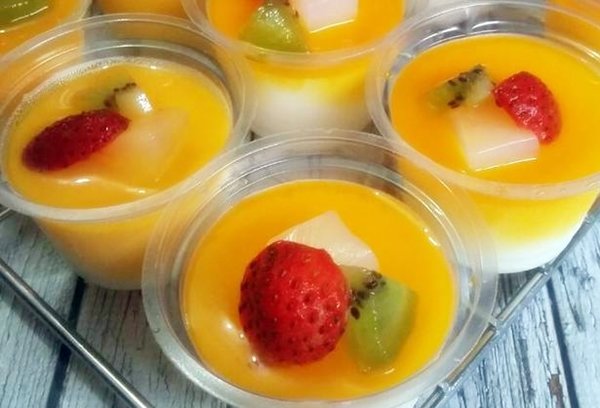 5 cara membuat puding mangga bermacam kreasi