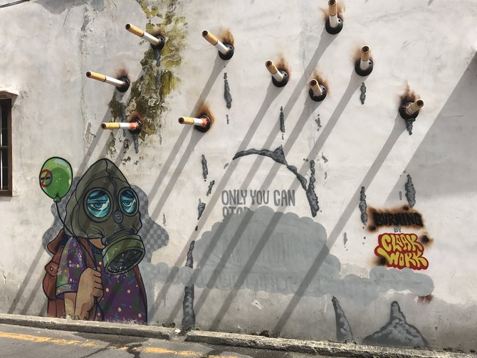 street art di george town penang