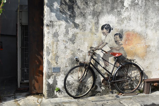 street art di george town penang