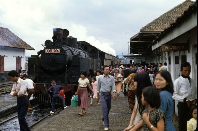 kereta legendaris jawa