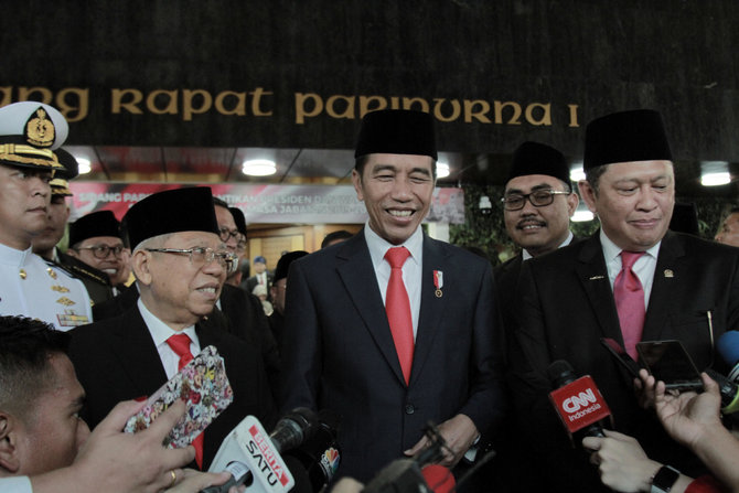 pelantikan jokowi maruf