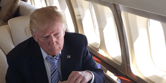 gemar makan steak, trump bakal disajikan hidangan tanpa daging selama di india