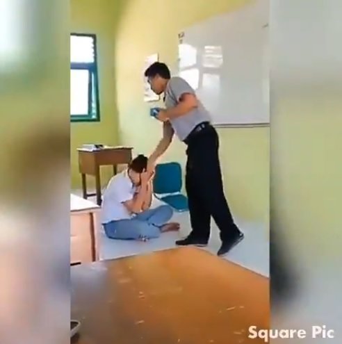siswa tidur di kelas
