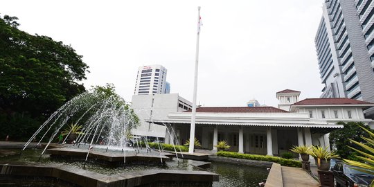 Kawasan Sekitar Balai Kota DKI Banjir