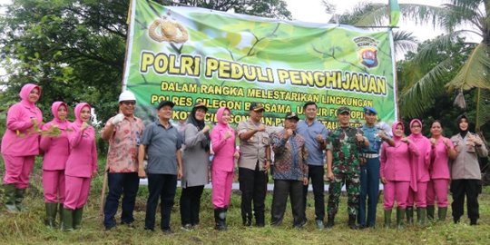 KIEC Berpartisipasi dalam Kegiatan Polri Peduli Penghijauan