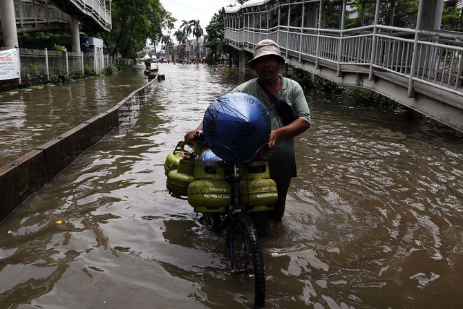 banjir di green garden
