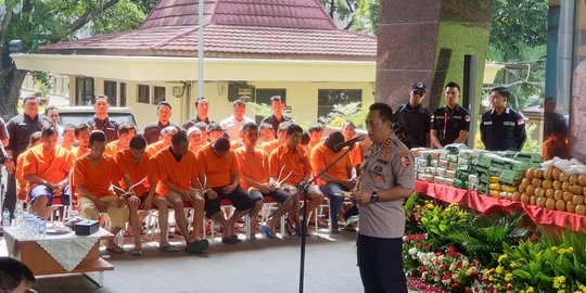 Bareskrim Musnahkan 341 Kg Sabu & 51 Kg Ganja Tangkapan Jaringan Internasional