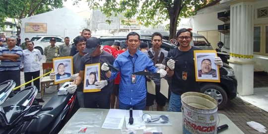 Melawan Saat Ditangkap, 3 Pelaku Curanmor di Surabaya Ditembak Mati