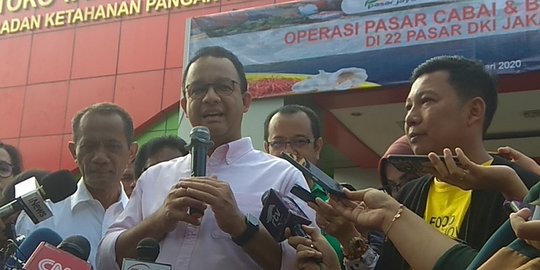 Anies Sebut Kepala BPBD Mundur Tak Pengaruhi Penanganan Banjir Jakarta