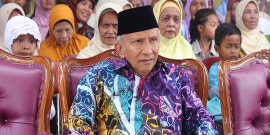 Merasa Janggal, Amien Rais Minta Kepengurusan PAN yang Baru Tak Disahkan