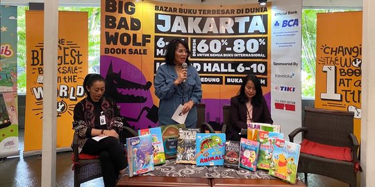 Tingkatkan Literasi, Bazar Buku Big Bad Wolf Kembali Digelar di Tangerang