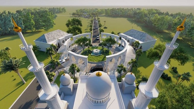 komplek pemakaman raudhatul jannah