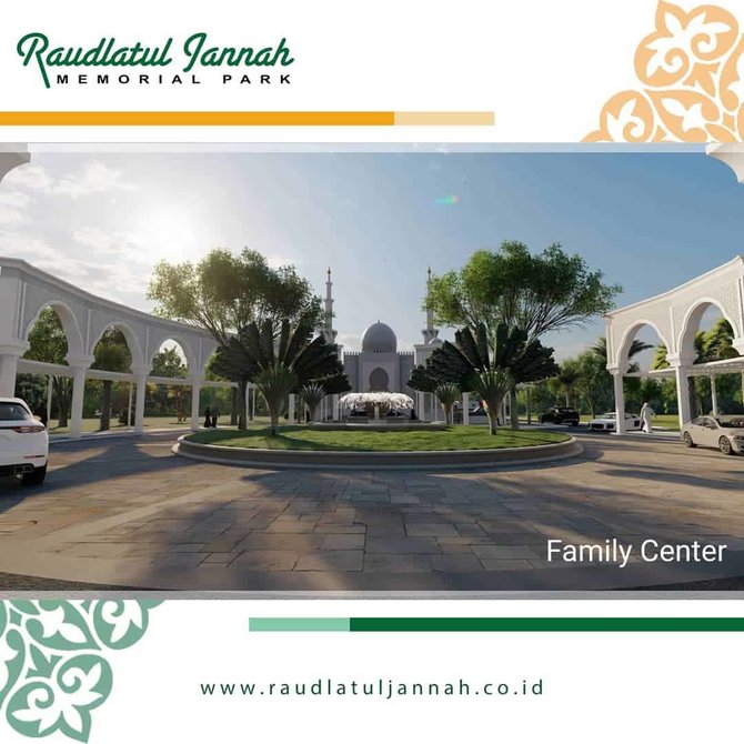komplek pemakaman raudhatul jannah