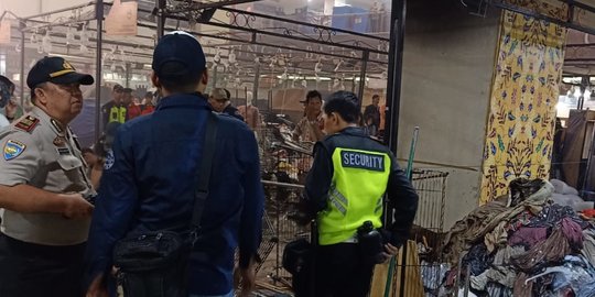 Blok A Mal Thamrin City Kebakaran, Sumber Api Diduga dari Kabel Lapak Pedagang