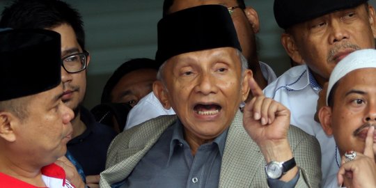 Amien Rais Beberkan Kejanggalan Kongres PAN, Ini Daftarnya