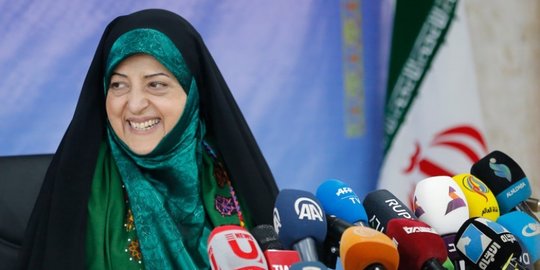 Wapres Iran Masoumeh Ebtekar Positif Terinfeksi Corona