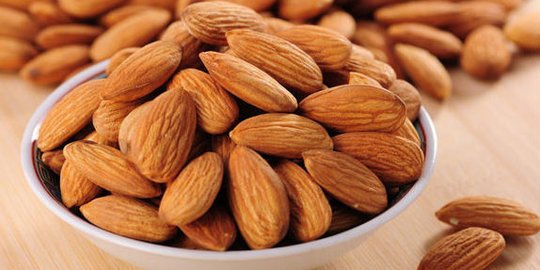 5 Manfaat Kacang Almond untuk Kesehatan Tubuh, Ampuh Kendalikan Kadar Gula Darah