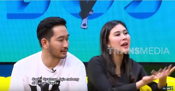 syahnaz jadi bintang tamu di okay bos