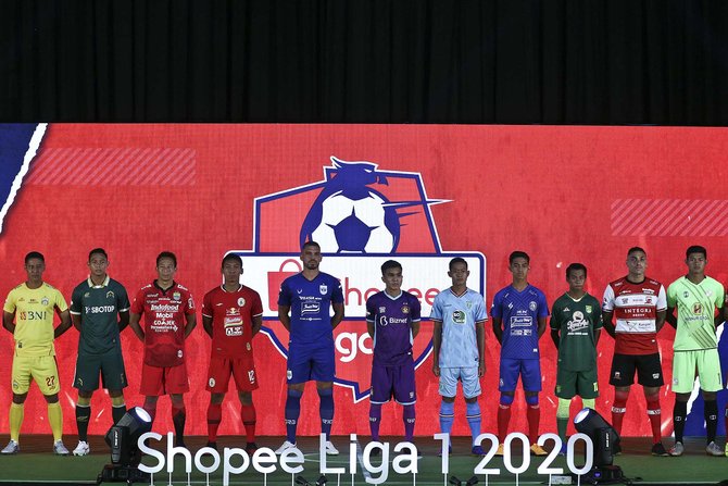 peluncuran shopee liga 1 2020